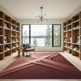 thumbnail image 2 of ODIKA 2'x3' Machine Washable Non-Slip Area Rug, Abstract Blush Pink High Traffic Rug, Pink, 1265352, 2 of 7
