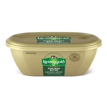 Kerrygold Naturally Softer Grass-Fed Pure Irish Butter, 8 Oz Tub