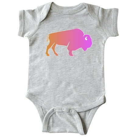 

Inktastic Cute Buffalo for Girls Gift Baby Girl Bodysuit