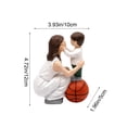 thumbnail image 2 of Heartwarming Family Resin Figurine Set, Adorable Sculptures for Home Decor, Perfect Easter Gifts for Mother's Day, Father's Day and Housewarming, Resin Statues that Celebrate Family Bonds, 4*3*3in, B, 2 of 7
