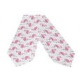 thumbnail image 1 of EREHome Polka Dot Flamingo Table Runner 13x70 Inches White Table Top Decoration, 1 of 5