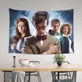 thumbnail image 6 of Doctor Who Tapestry, Anime Wall Poster Art, Wall Tapestry For Bedroom Living Room Dorm Room, Wall Hanging For Festival Party Events Background Photography Backdrop, 60x40 Inch, 6 of 9