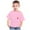 Pink, variant on naisibaby Toddler Boys Girls Solid Color Round Neck T-Shirt, Kids Love Printed Short Sleeve Cotton Casual Daily Top Black 7-8 T
