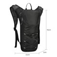 thumbnail image 3 of Mochila Para Acampar Bolsa de senderismo Bolsa de pesca ligera impermeable para viajes de oficina (negro) Sywqhk Para Estrenar, 3 of 8