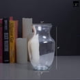 thumbnail image 2 of Urban Trends Belly Glass Purple Vase, 2 of 4