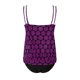 thumbnail image 5 of Trajes de Baño de Corte Alto para las Mujeres sin Mangas Impresión Push-Up Traje de Baño Acolchado Conjuntos de Blusa, Trajes de Baño de Cintura Alta para las Mujeres, 5 of 5