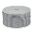 thumbnail image 1 of Unique Bargains Nylon Beading Thread Cord 3mm Extra Strong Braided Nylon String for Necklace Crafting 10M/33 Feet, Grey, 1 of 5