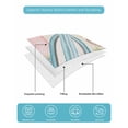 thumbnail image 4 of Twin Quilt Bedding Set, Coastal Beach Reversible Summer Quilt 3 Pieces, Summer Tropical Plants Ocean Sea Beige Lightweight Bedspreads Coverlets with 2 Pillow Shams for All Seasons, 4 of 5