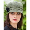 thumbnail image 6 of Mucros Weavers Irish Women's 100% Wool Tweed Newsboy Hat Made in Ireland, 6 of 8