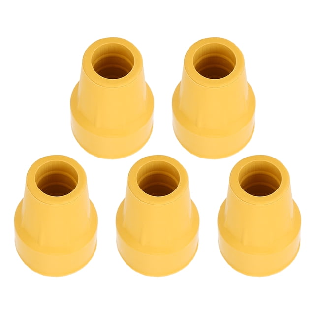 Consejos de Muleta, anti -skid de alta seguridad textura de neumanos de goma natural de 22 mm de agarre de la muleta de goma para al aire libre para jardín para el hogar