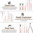 thumbnail image 2 of Manicure Pedicure Kit, 18 pcs Professional Nail Clipper Set, Stai. Nail care set., 2 of 5