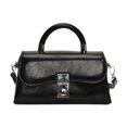 thumbnail image 5 of Bolso de mano cuadrado pequeño, sencillo y versátil, para mujer, moderno, para ir al trabajo, bolso de mensajero informal a juego para uso diario, novedad de 2025, 5 of 5