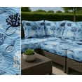thumbnail image 7 of Soimoi Printed Waterproof Taffeta Fabric - Blue Ocean Design | 56" Wide | For Outdoor Cushions, Awnings, Table Covers & Upholstery Projects, By The Yard, 7 of 7