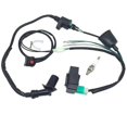 thumbnail image 2 of Motors Wiring Loom Harness Kill Switch Ignition Coil CDI for 50cc-160cc SSR Thumpstar Kick Start Pit Dirt Bike, 2 of 5