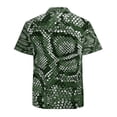 thumbnail image 3 of High Quality Hawaiian Shirts for Men Short Sleeve Aloha Beach Shirt Floral Summer Casual Button Down Shirts Blouses 4OBU8E, 3 of 7