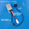 thumbnail image 3 of Yimiti Waterproof Upgraded Version 10A Usb Electric Vehicle Converter Battery Converter,Larger Usb, 3 of 8