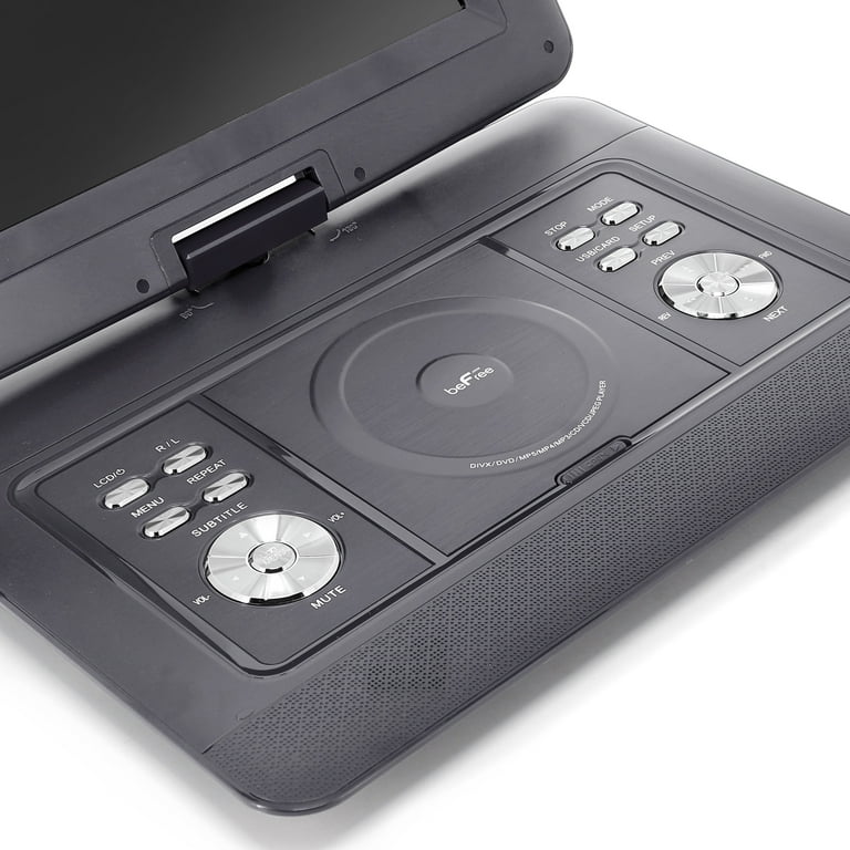 beFree Sound 14.1 Inch Portable DVD Player with Swivel TFT-LCD