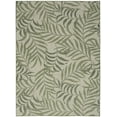 thumbnail image 3 of Nourison Garden Oasis Indoor/Outdoor Ivory Green 6' x 9' Area Rug (6x9), 3 of 9