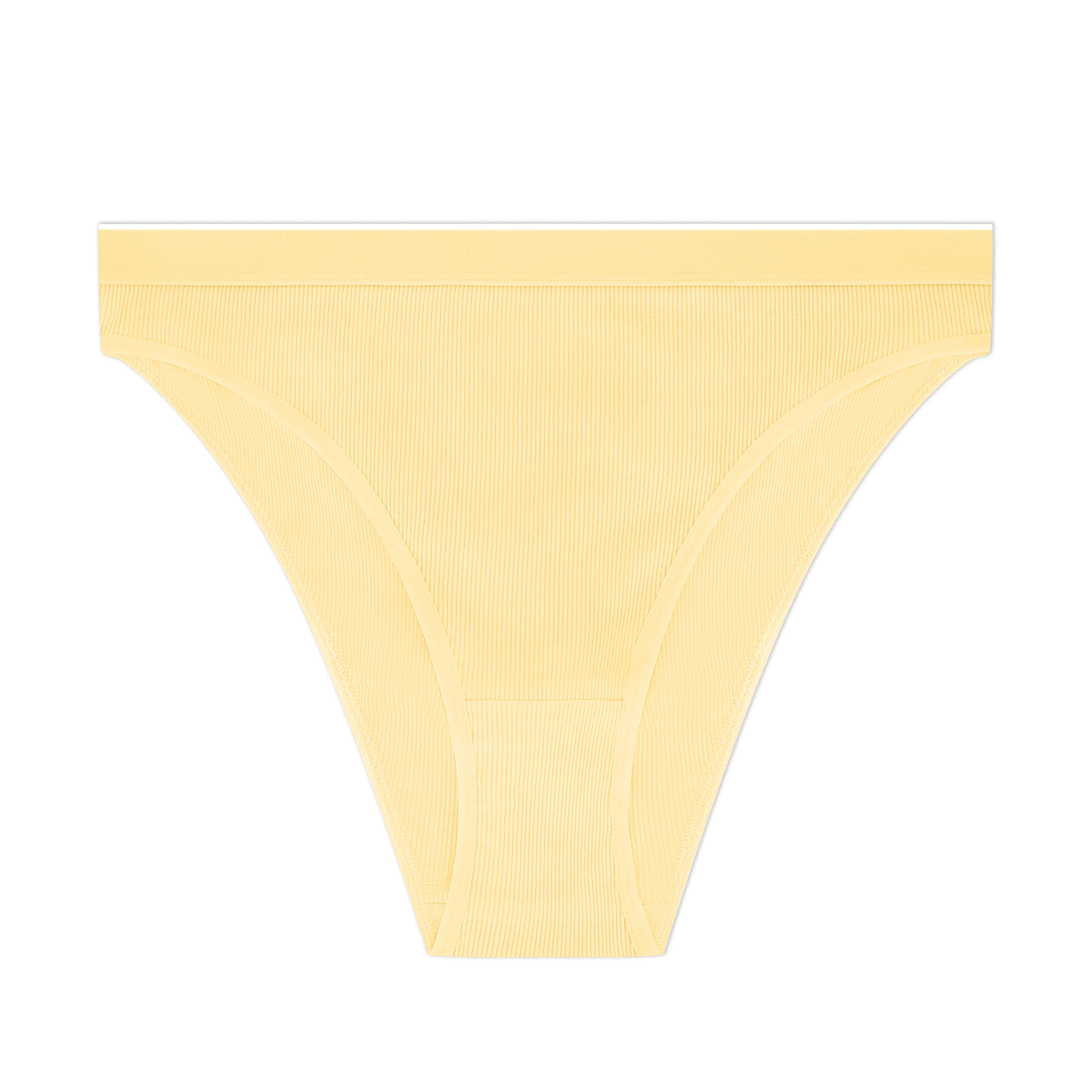 No Boundaries Stretch Ribbed Hi Cut Cheeky Underwear, 5-Pack, Women's XS-XXXL