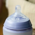 thumbnail image 7 of Tommee Tippee Closer to Nature Soft Feel Silicone Baby Bottle (9oz, 2 Count, Blue), 7 of 7
