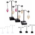 thumbnail image 2 of 3PCS Jewelry Hanger Creative Acrylic Base Metal Jewelry Stand Earring Display, 2 of 10