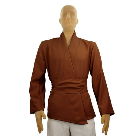 Jedi Tunic Men's Chocolate Brown XL