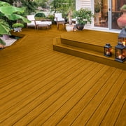 Flood 5 Gallons Honey Gold Transparent CWF-UV Exterior Wood Stain