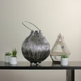 thumbnail image 3 of Kaemingk 18.5" Urban Life Contemporary Silver Tea Light Candle Holder Lantern, 3 of 3