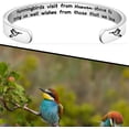 thumbnail image 7 of Hummingbird Necklaces Bracelet Keychain Wallet Card Free Bird Jewelry Humming Bird Lover Keyring Gift for My Love Wishes Jewelry Hope Gift, 7 of 7