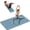 Blue+Gray, variant on LAMEI Yoga Mat, Extra Large 48 x 40 Foldable Mat for Travel, 10mm Thick Exercise Mats for Home Workout(Deep Pink)