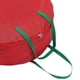 thumbnail image 4 of Bolsa de almacenamiento de nailon duradero, impermeable, resistente al desgarro, ligera, portátil, con cremalleras dobles, bolsa de almacenamiento para coronas navideñas, 4 of 7