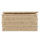 thumbnail image 1 of 1 cesta tejida sencilla multiusos para el hogar (beige), 1 of 8
