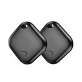 thumbnail image 1 of 2-Pack Black F02-B Google Certified Bluetooth Tracker for Android 9+, Smart Locator with Find My Device App, 150m Range, 60-80dB Alarm, IP67 Waterproof, Replaceable CR2032 Battery (8-12 Month Life) –, 1 of 6