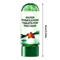 thumbnail image 2 of YiJuHui Powerful Aquarium Water Purifier Tablets - Fish Tank Water Clarifier, Removes Turbidity, Safe for Fish & Plants, Long Lasting Water Treatment, Easy to Use for Clean Aquarium Maintenance, 2 of 5