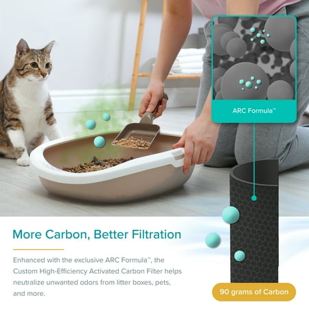 Levoit - Pet Care True HEPA Air Purifier - Gray