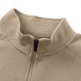 thumbnail image 4 of StSilkitty Zip up Jacket for Men Long Sleeve Stand Collar Jacket Coat Fall Lightweight Fashion Clothing with Pockets, 4 of 6