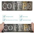 thumbnail image 3 of Rustic Coffee Sign Farmhouse Kitchen Decor Sign Printed Wall Hanging Coffee Bar Plaque for Home Office Coffee Decor Vintage Wood Grain Coffee Station Signs by 16x5 inches, 3 of 6