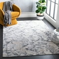 thumbnail image 2 of SAFAVIEH Toscana Blaire Abstract Polyester Area Rug, Ivory/Grey, 5'3" x 7'6", 2 of 8