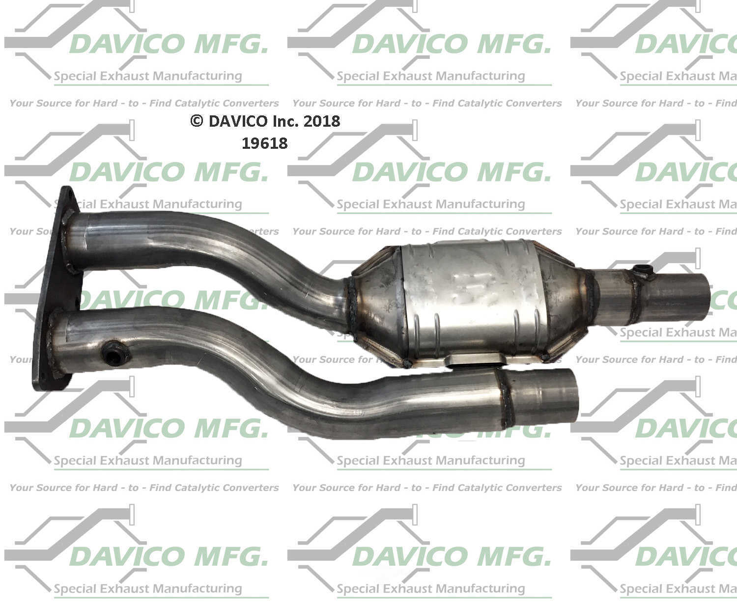 Davico Mfg 19618 Direct-Fit Catalytic Converter