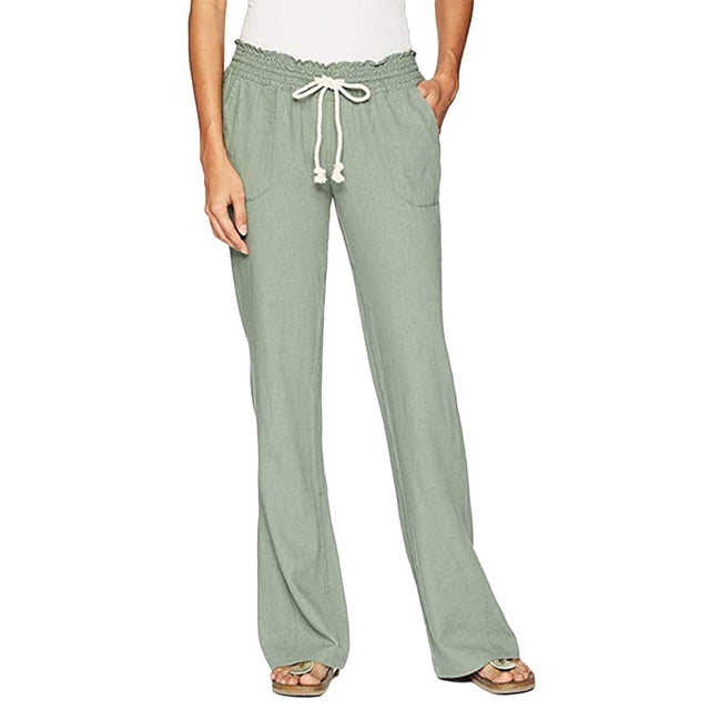 SAYOO Pantalones de piernas anchas para mujeres SAYOO moda