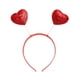 thumbnail image 1 of Diadema de moda de celebridades de Internet, diadema de seda con lentejuelas rojas para el día de San Valentín, sombrero de fiesta de cumpleaños, accesorios para el cabello, 1 of 6