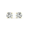 thumbnail image 3 of SuperJeweler 1 Carat Moissanite Screw Back Stud Earrings in 14K Yellow Gold for Women, 3 of 5