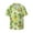 Cute Dinosaurs Cartoon, variant on offers the Pixel Grid for Men's Casual Short-sleeved Shirt, a button-up collared shirt with a pocket, perfect for beach vacations and yacht travel in the Small size.