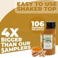 thumbnail image 4 of FreshJax Organic Salt-Free Yellow Curry Powder (4.4 oz Bottle) Non GMO, Gluten Free, Keto, Paleo, No Preservatives Organic Curry Powder | Handcrafted in Jacksonville, 4 of 9