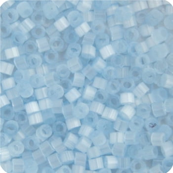 Miyuki Delica 11/0 RD - Pale Aqua Silk Satin - 5.2GVIAL of Japanese Glass Beads