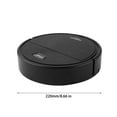 thumbnail image 3 of Xecvkr Smart Mini Robotic Vacuum Cleaner with Climbing Function 3-in-1 Sweeper Mop Auto Navigation 1200Pa Suction HEPA Filter for Hardwood Tile Carpet Pet Hair Home Cleaning 90min Runtime, 3 of 8