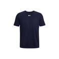 thumbnail image 4 of Camiseta Under Armour Team Tech para hombre de manga corta azul marino, 4 of 6