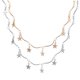 thumbnail image 5 of Guardurnaity Collar de cadena Oro Plata Estrella Estilo simple Borlas Gargantillas universales Día de San Valentín Collares para mujeres Niñas Type3 NO3, 5 of 6
