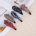 thumbnail image 5 of Unique Bargains 1 Pc Banana Clip Grace Pattern Hair Clip Black White, 5 of 5