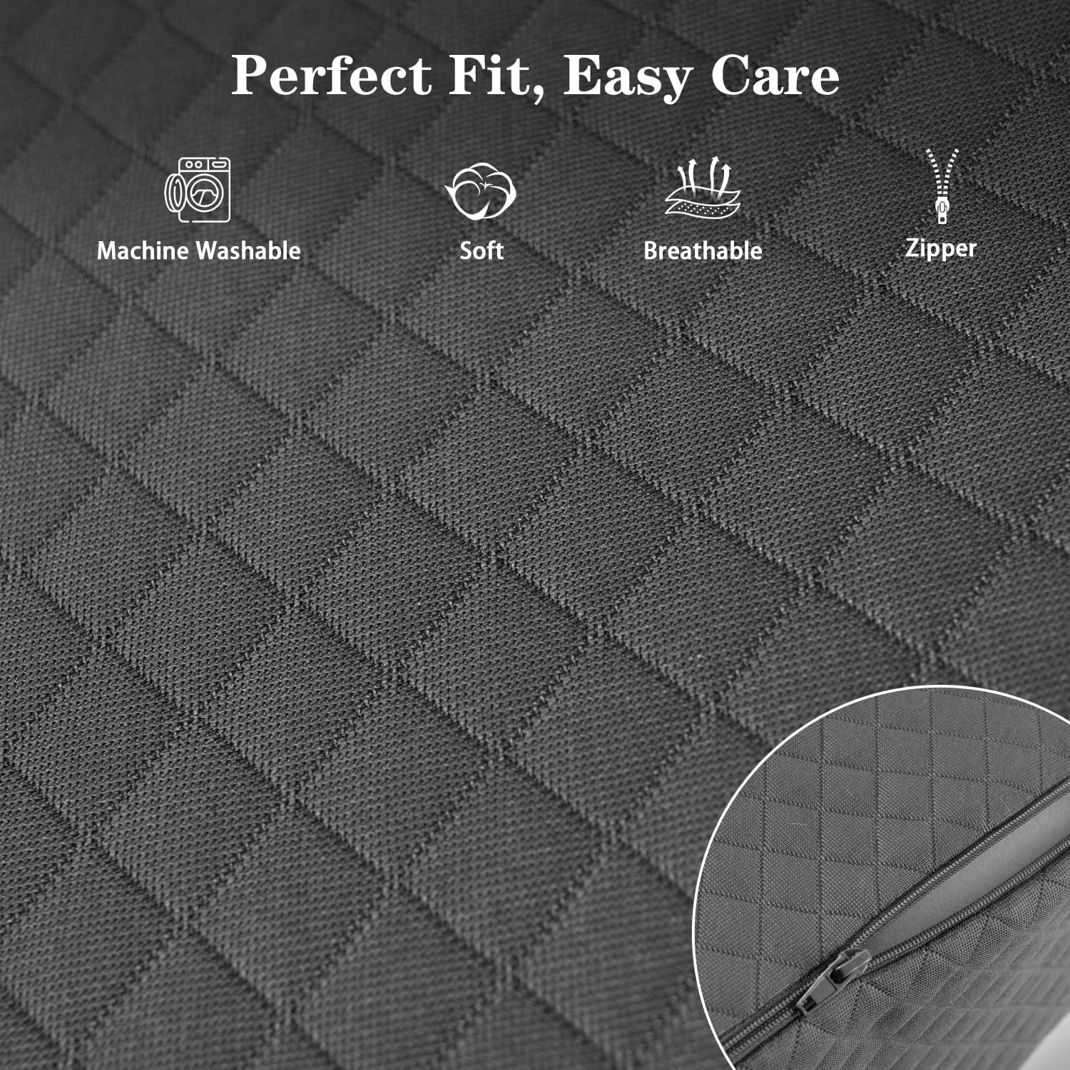 Leg Elevation Pillow for After Surgery – Adjustable Height Knee Surgery Recovery Leg Support Pillow, Designed for Knee Replacement Recovery, Single Leg Elevating Wedge